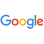shows the company logo of Google