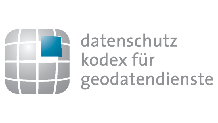 shows the logo of Geodatenkodex 