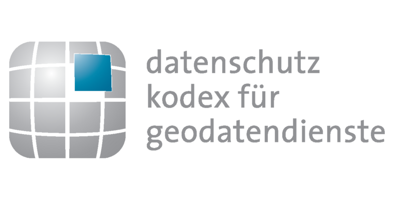 shows the logo of Geodatenkodex 
