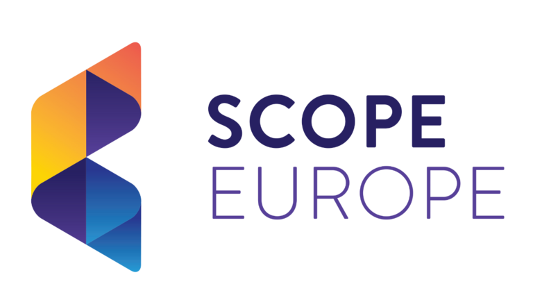 shows the company logo of SCOPE Europe
