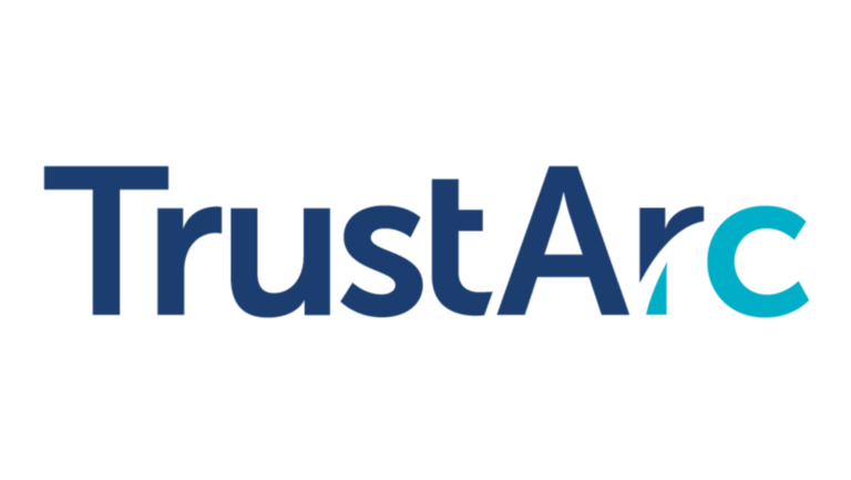 shows the company logo of TrustArc 