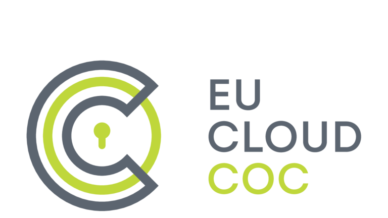 shows the logo of EU Cloud Code of Conduct 