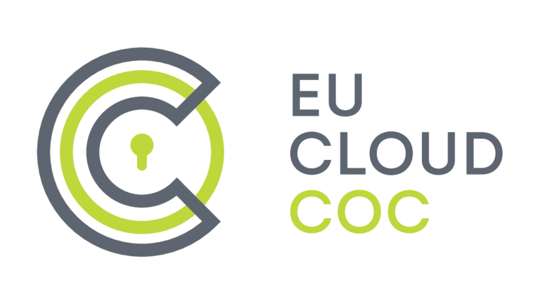 shows the logo of EU Cloud Code of Conduct