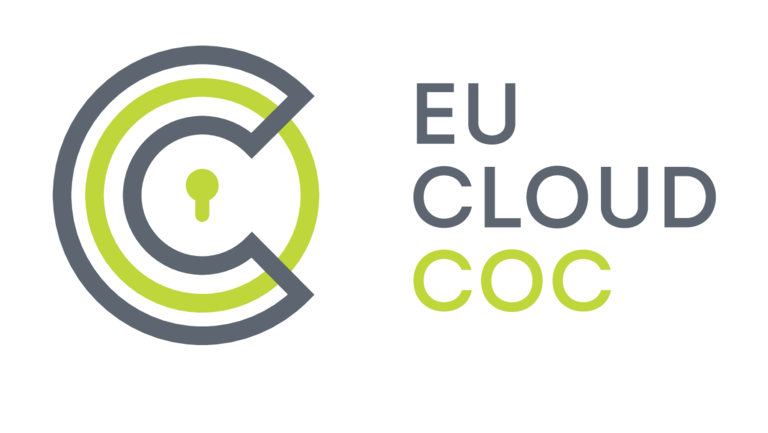 shows the logo of EU Cloud Code of Conduct 